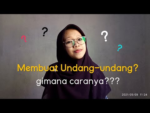 Legal Drafting || Cara buat undang-undang?? Kamu tahu?