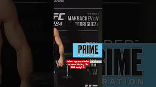 Damn, I’m glad he made weight but that looks rough #ufc284 #ufc #islammakhachev