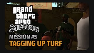 GTA San Andreas - Mission #5 - Tagging Up Turf