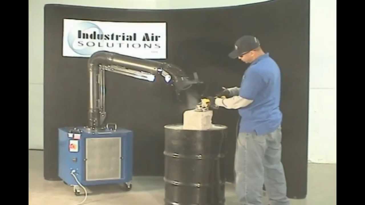 Clean Go Portable Weld Fume Collector by Industrial Air Solutions YouTube