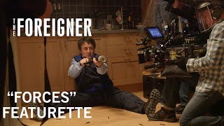 The foreigner | "forces" featurette | now playing