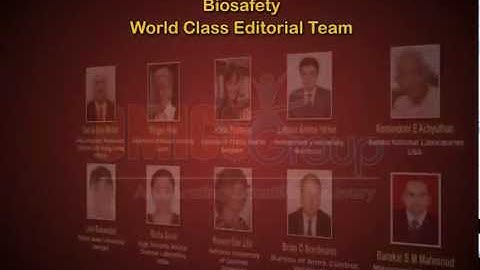 Biosafety Journals | OMICS Publishing Group