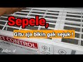 Perawatan AC inverter kurang dingin || service AC inverter at home