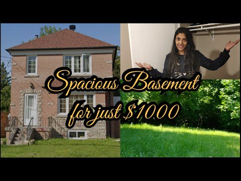 Spacious Walk In Basement Apartment Tour With Huge Backyard Near Bluffs Scarborough | The Lil Things