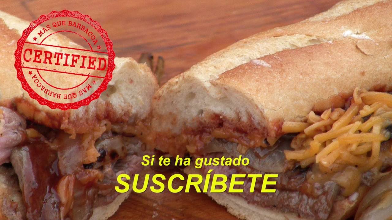 Bocadillo carne con queso - MQB mashed potatoes