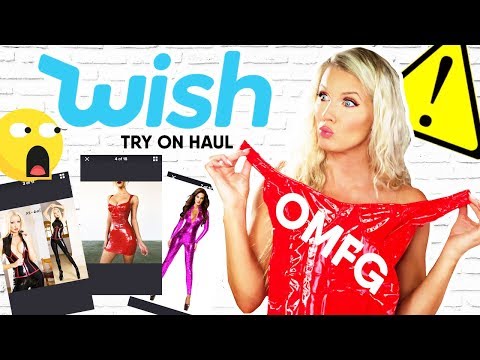 LATEX Jumpsuits and Mini Dress FAIL | TRY ON HAUL | Wish.com