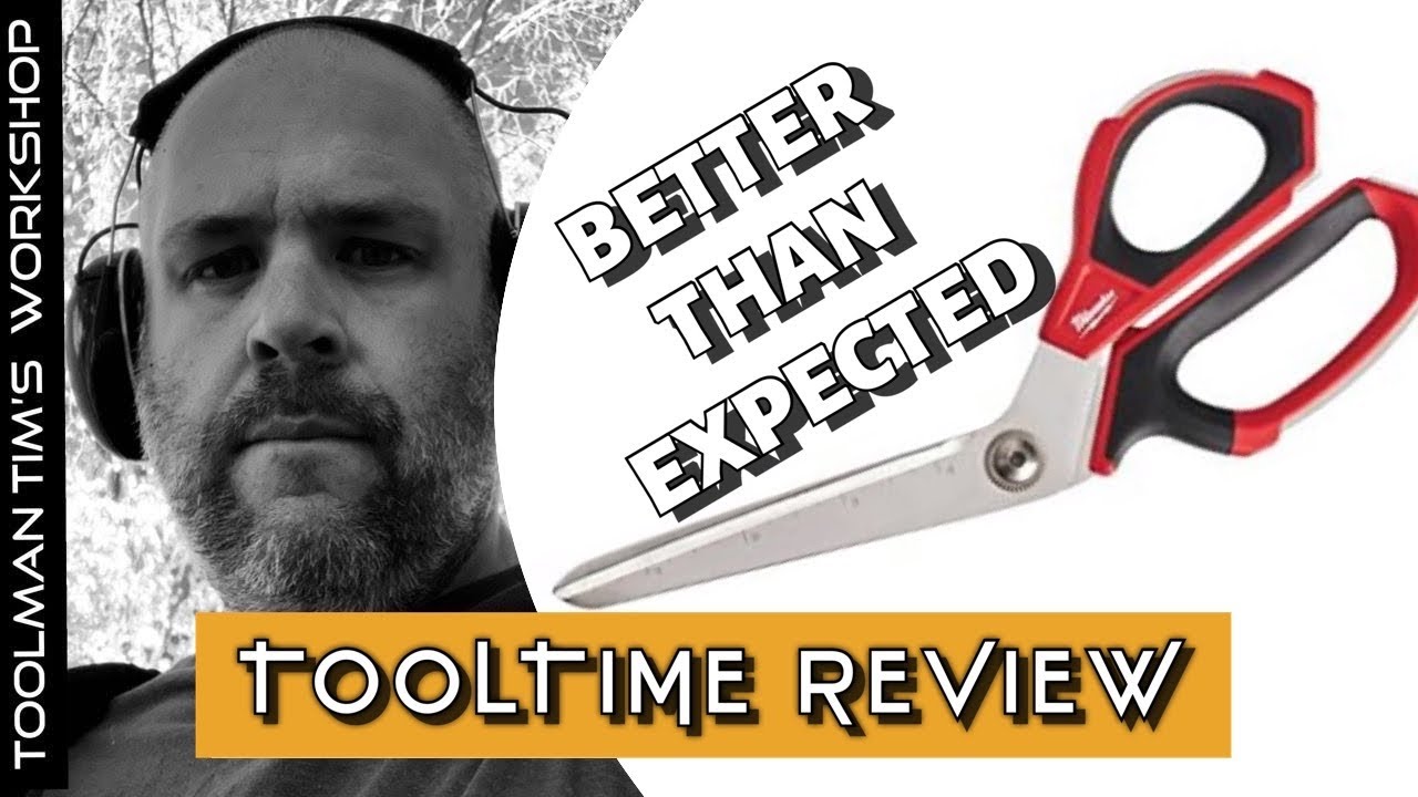 MILWAUKEE JOBSITE SCISSORS - My New Go To Scissors (48-22-4040 Review) 