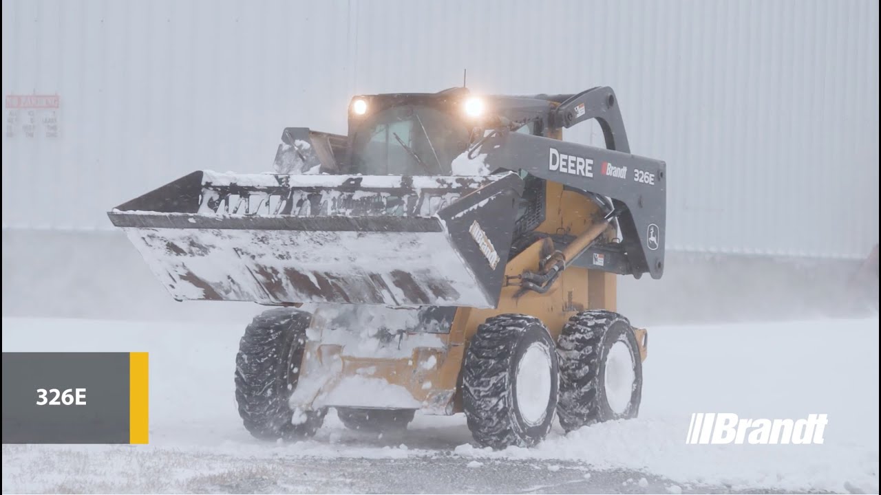 Brandt Tractor Ltd. Closed Compact Construction Winter 2021 YouTube