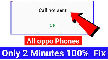 🛑call not sent problem | call not sent problem oppo/call not sent problem realme/call not sent ok