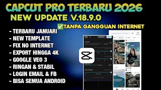 Cara Mengatasi Capcut No Internet Connection || Capcut Mod Apk Pro Terbaru 2026