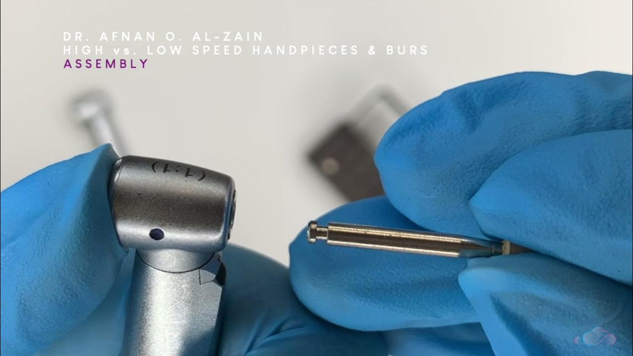 Differences between high & low speed handpieces, burs & eccentric bur