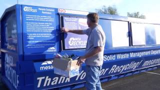 Mesa Solid Waste Dept rolls out new recycle bins