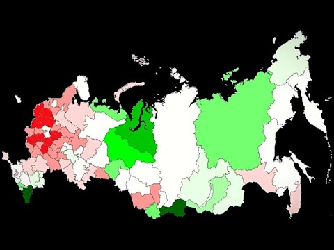 Какие регионы РФ являются лидерами по естественной убыли населения?