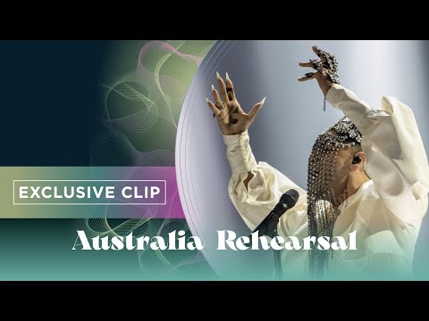 Sheldon Riley - Not The Same - Exclusive Rehearsal Clip - Australia ?? - Eurovision 2022