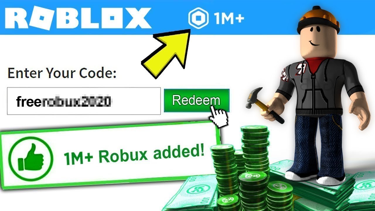 1m Robux Kodu Sakasi Roblox Saka Youtube - roblox 1m robux kodu