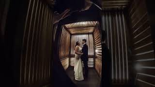 mid wedding elevator battles #weddingphotography