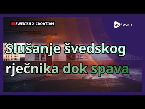   Slušanje švedskog Rječnika Dok Spava Golearn