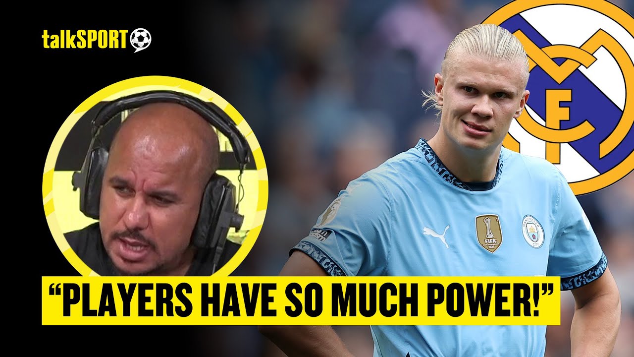 Gabby Agbonlahor CLAIMS Haaland Will Set A Release Clause He 'KNOWS' Real Madrid Can Pay! 👀💰