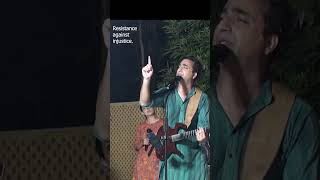 Dr Taimour Rehman Live Singing Habib Jalib Poetry