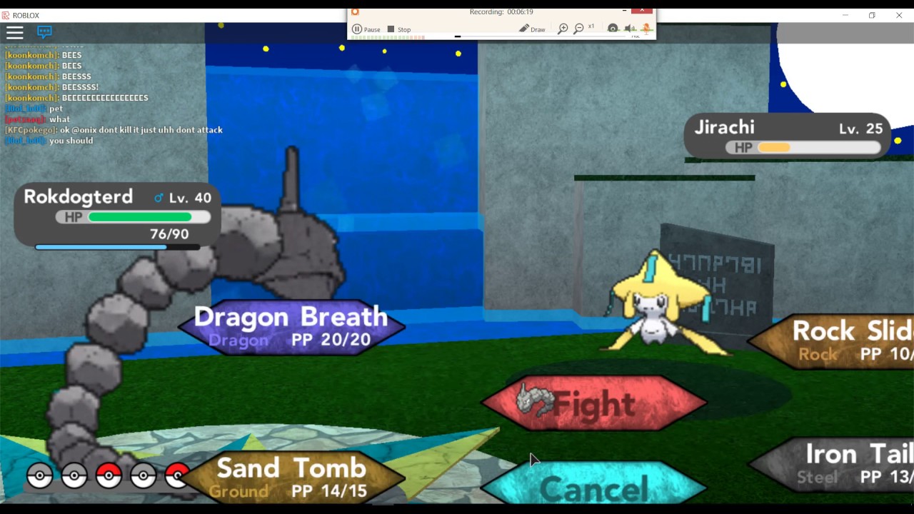 Roblox Kfcpokego Pbb Ep 9 Part 5 Failed To Catch Jirachi Youtube - roblox pbb jirachi