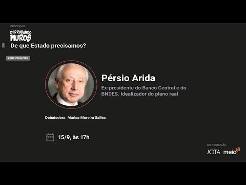 Webinar De que Estado precisamos? I 15/9, às 17h