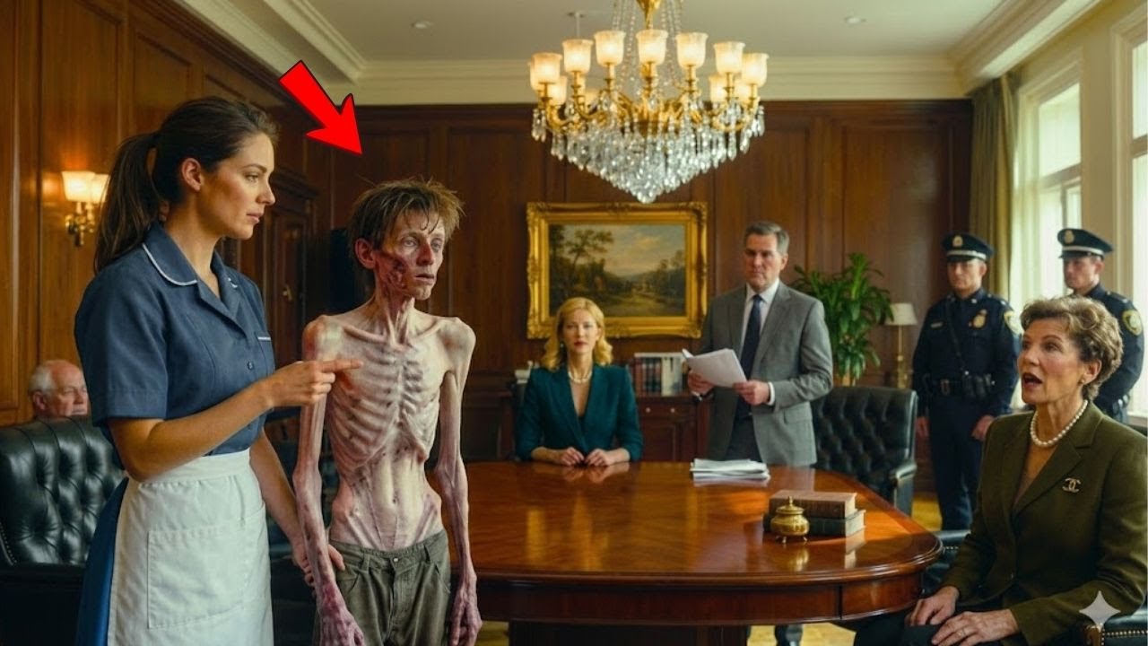 Am Tag der Testamentseröffnung entlarvt die Putzfrau die Witwe: Ihr Sohn war im Keller.