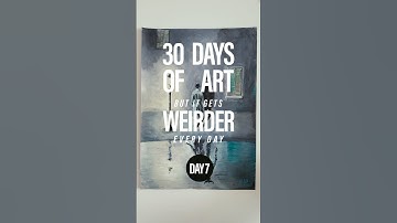 Day 7: Shadows arguing with mirrors #artchallenge #artshorts #art