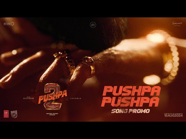 PUSHPA PUSHPA Song Promo - Pushpa 2 The Rule | Allu Arjun | Sukumar | Rashmika | Fahadh Faasil | DSP class=