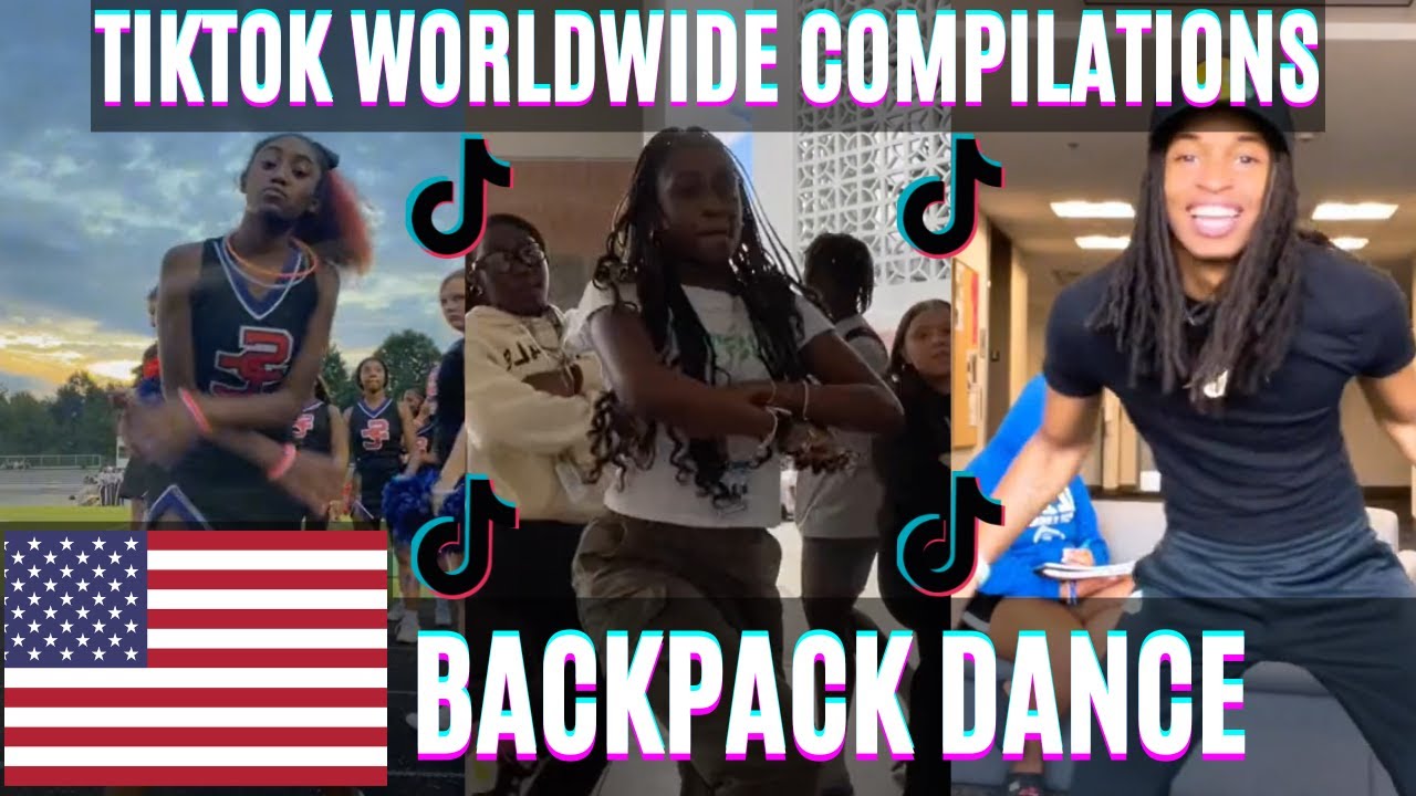 Backpack Big Frank Dance Tiktok Trend USA Students