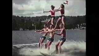 Sunapee Water Ski School Shows   1956 1958   YouTube