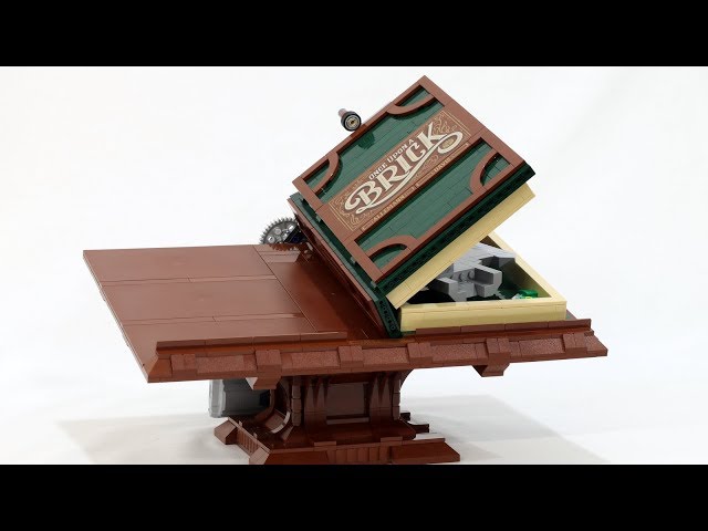 Motorized LEGO Pop-Up Stand - YouTube