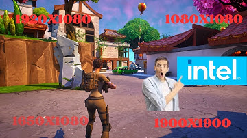 How to get Stretch resolution on INTEL