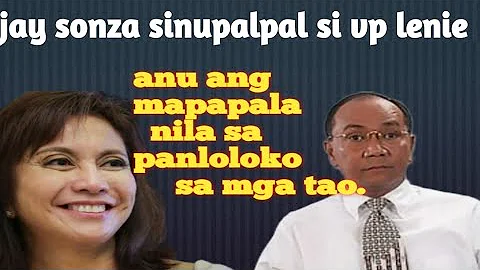 jay sonza opinion sa campaign rally ni vp lenie ro...