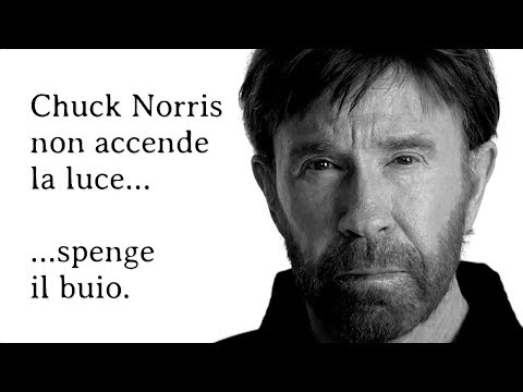 Video: Barzellette e battute su Chuck Norris