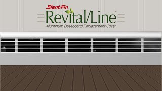 Revital/Line Universal Replacement Baseboard Covers By Slant/Fin