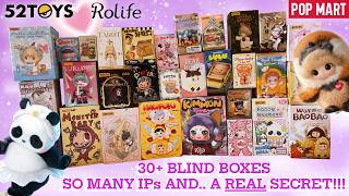 🤯 30+ BLIND BOX UNBOXING WITH A BIG TWIST👸 and a SURPRISE that actually shocked me...