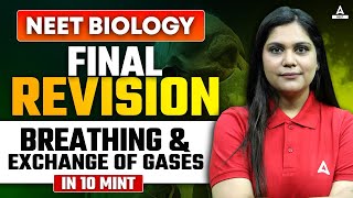 Breathing and Exchange of Gases Class 11 One Shot | FINAL REVISION | NEET 2024 | Garima Goel