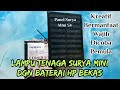 Merakit Lampu Tenaga Surya Mini 5V