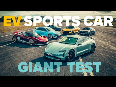 Electric Sports Car Giant Test 2024 