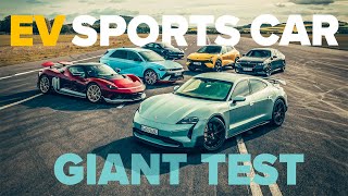 Electric Sports Car Giant Test 2024 | Are EVs finally fun?