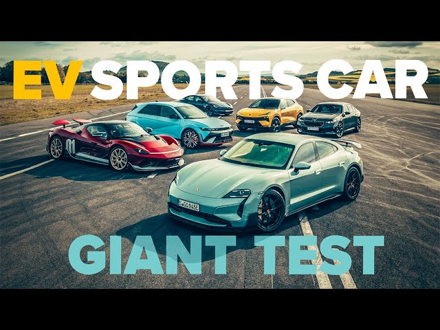 Electric Sports Car Giant Test 2024 | Are EVs finally fun? class=