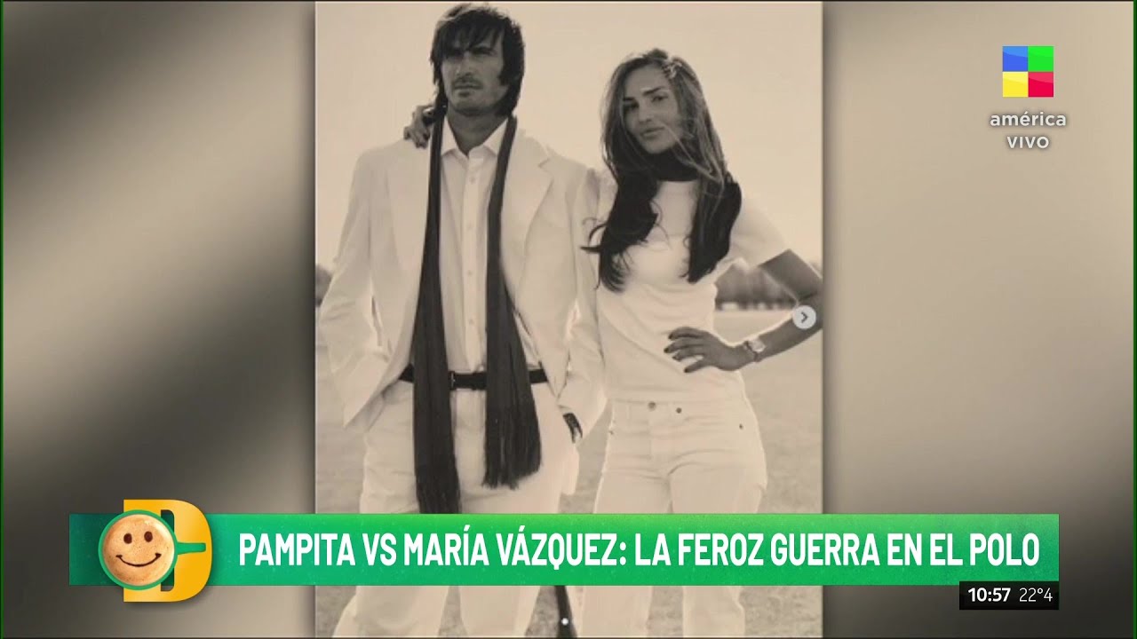 🔴 Pampita vs. María Vázquez: la feroz guerra en el polo