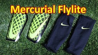Nike Mercurial FlyLite Shin Guards Review - YouTube