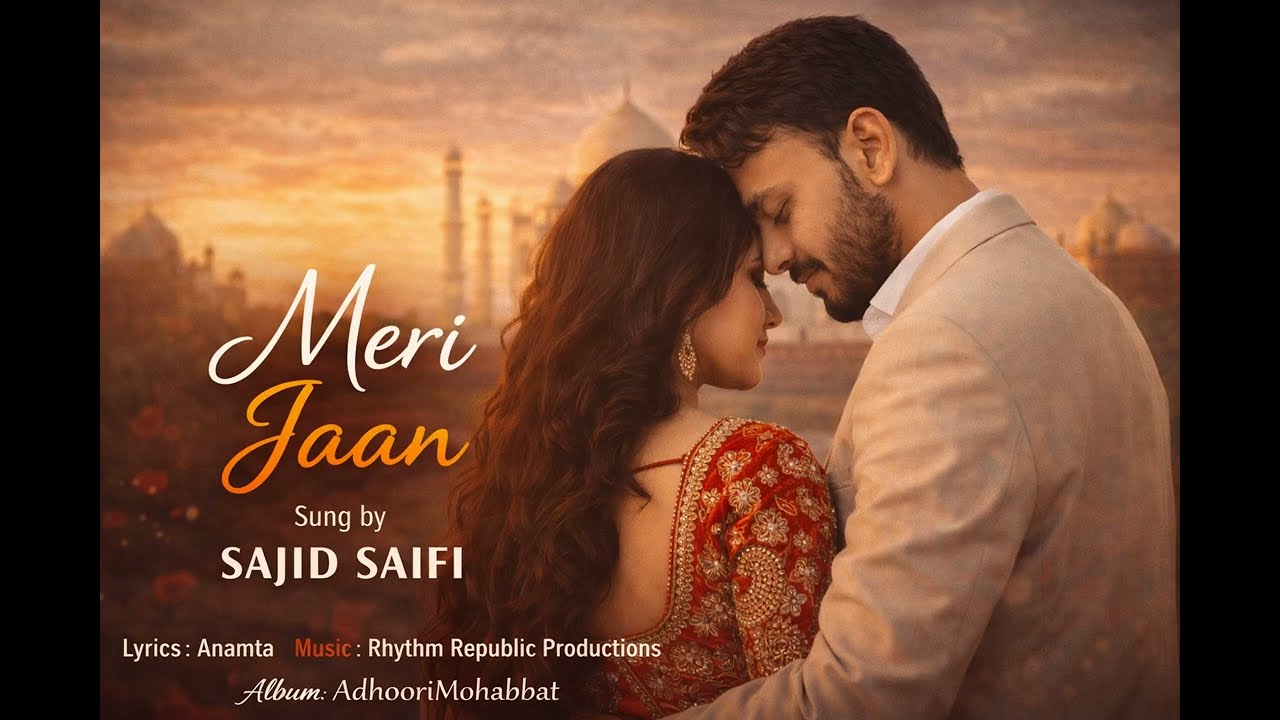 Meri Jaan | A Love Beyond Words | Sajid Saifi | Anamta | Official Music Film | Adhoori Mohabbat