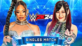 WWE 2K24 - Bianca Belair Vs IYO SKY - Singles Match at WWE King Of The Ring