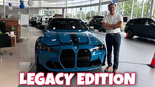 BRAND NEW 2027 LEGACY EDITION BMW M4 MANUAL LAGUNA SECA BLUE - FULL REVIEW