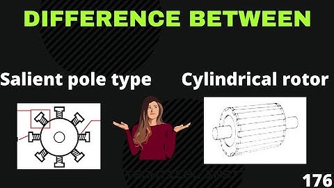 Difference Between Salient Pole And Cylindrical Rotor