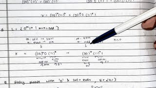 TOC 11 | REGULAR EXPRESSION CONSTRUCTION | RE EXAMPLE PROBLEMS | GATE NOTES