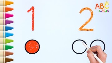 [ABC for Kids] 아이들을 위한 숫자배우기 | 1부터10 숫자 읽는 방법