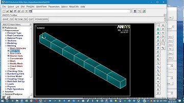 ANSYS-Nodal displacement of 1 D bar PROBLEM